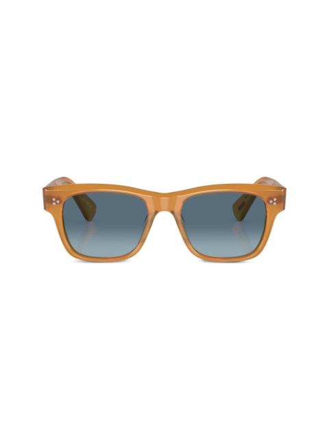 Oliver Peoples Birell square-frame sunglasses