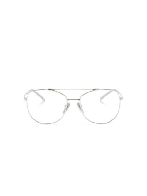Prada VPR A58 geometric-frame glasses
