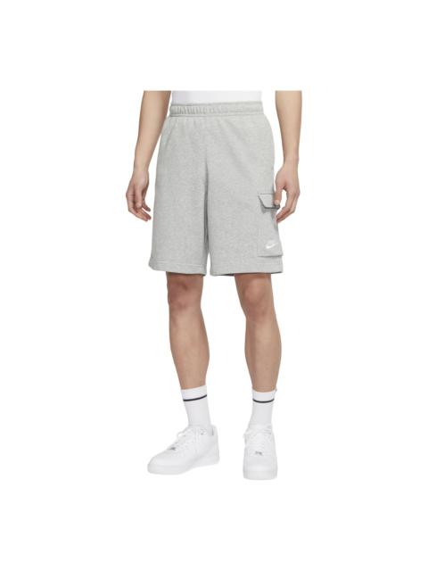 Nike Nike Athleisure 캐주얼 스포츠 Breathable 반바지 회색 DD7015-063