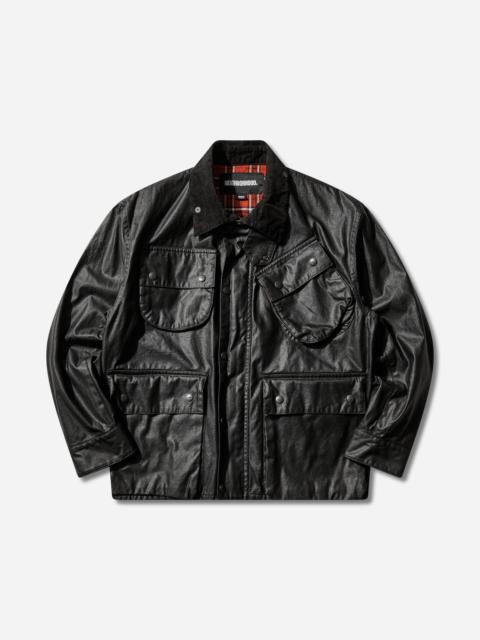 NEIGHBORHOOD Men's Coated Field Jacket Black