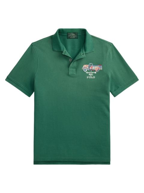 Polo Ralph Lauren Men's Artisan Cotton Mesh Polo Shirt - Antique Green