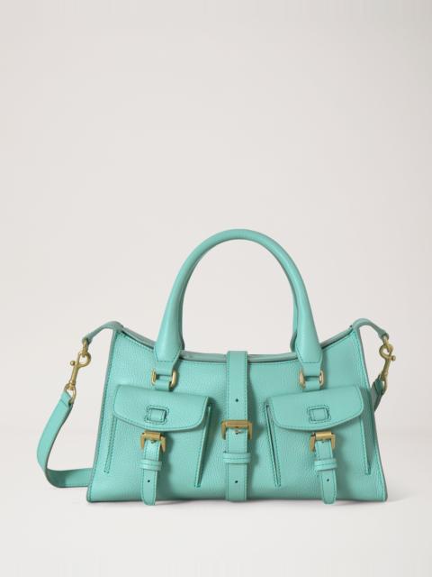 Mulberry Small Roxanne Marina Blue Small Classic Grain