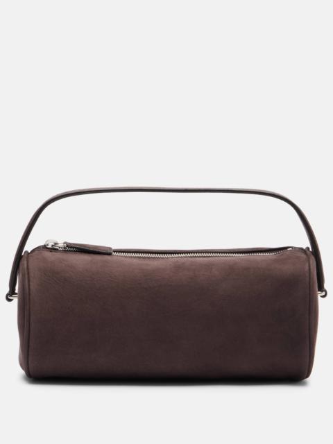 The Row Round 90s suede tote bag