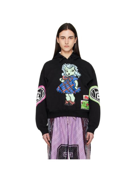 Chopova Lowena Black Cry Baby Hoodie