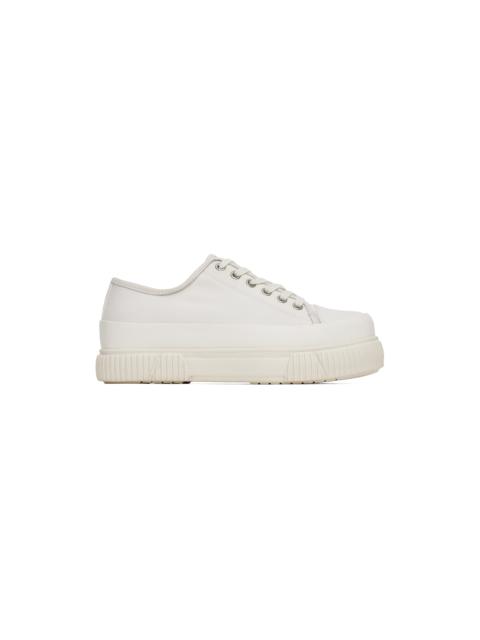 BOTH Off-White Classic Platform Low Sneakers