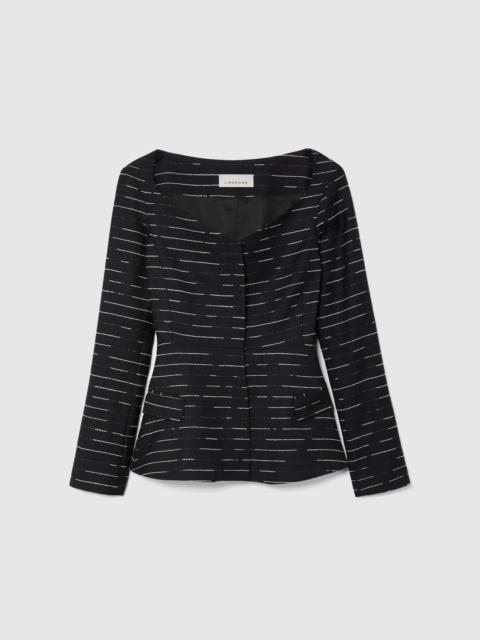 LIBEROWE CHARLOTTE TOP BLACK AND WHITE