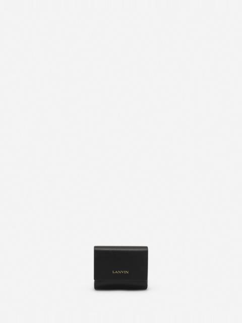 Lanvin LANVIN SIGNATURE LEATHER CASE FOR AIRPODS PRO