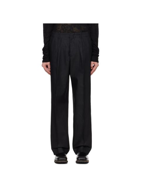 Our Legacy Black Borrowed Chino Trousers