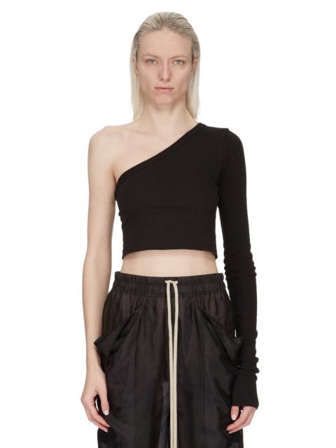 Rick Owens Black Ziggy Long Sleeve T-Shirt