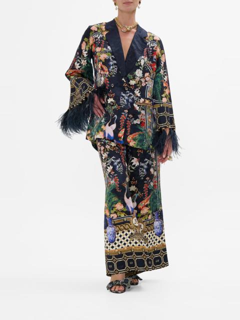 CAMILLA FLARED SLEEVE DOUBLE BREASTED JACKET