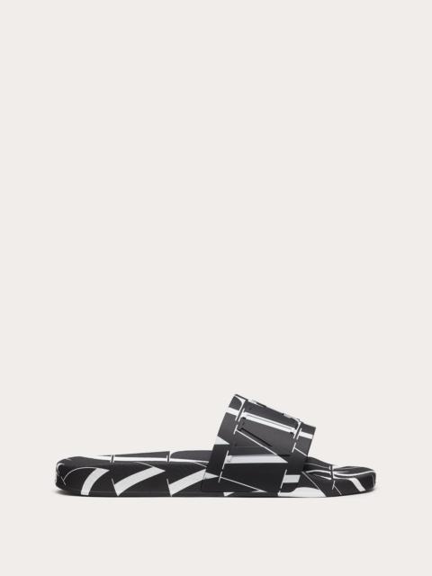 Valentino VLTN TIMES Rubber Slide Sandal