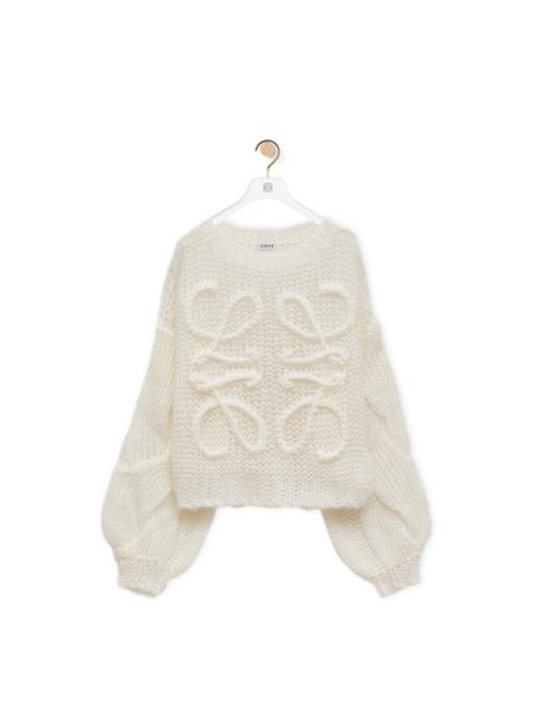 Loewe Anagram sweater in mohair