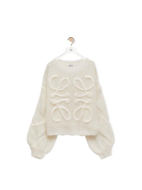 Loewe Anagram sweater in mohair