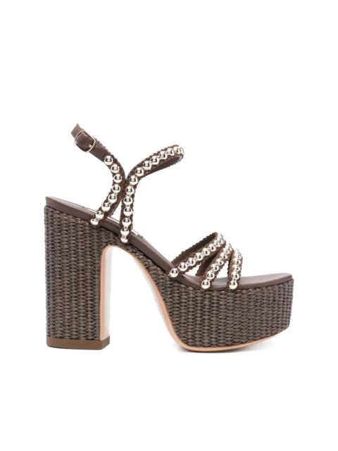 CASADEI 120mm Isa Studsway platform sandals