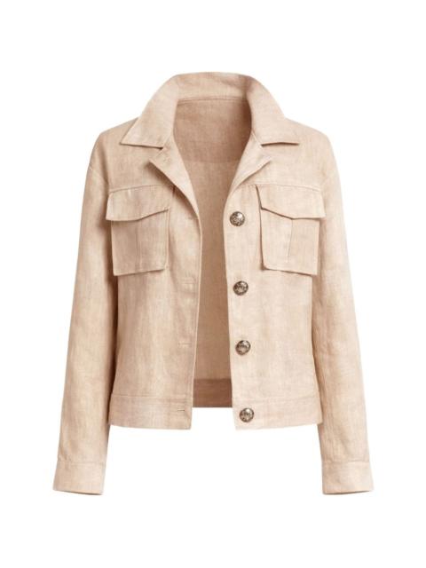 ELIE SAAB chest-pocket jacket