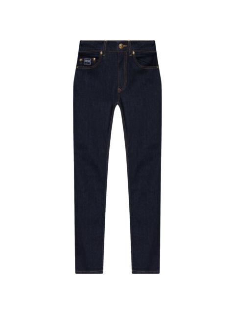 logo-patch jeans
