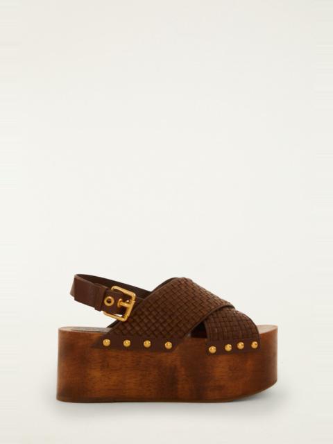 FARM RIO Woven Platform Sandal