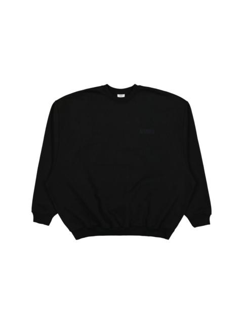 logo-embroidered sweatshirt