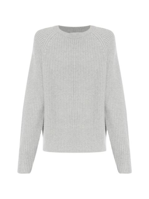 LISA YANG raglan-sleeve crew-neck sweater