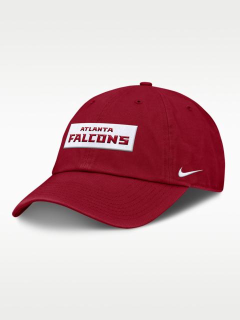 Nike Atlanta Falcons Primetime Club Wordmark Men's Nike NFL Adjustable Hat