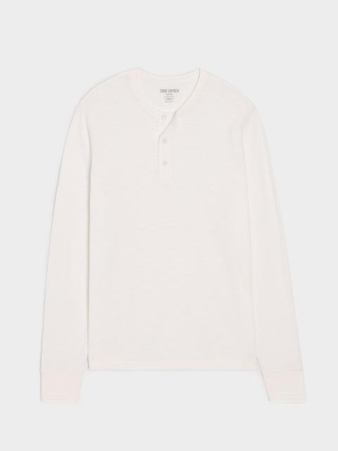 TODD SNYDER Lightweight Mini Waffle Henley