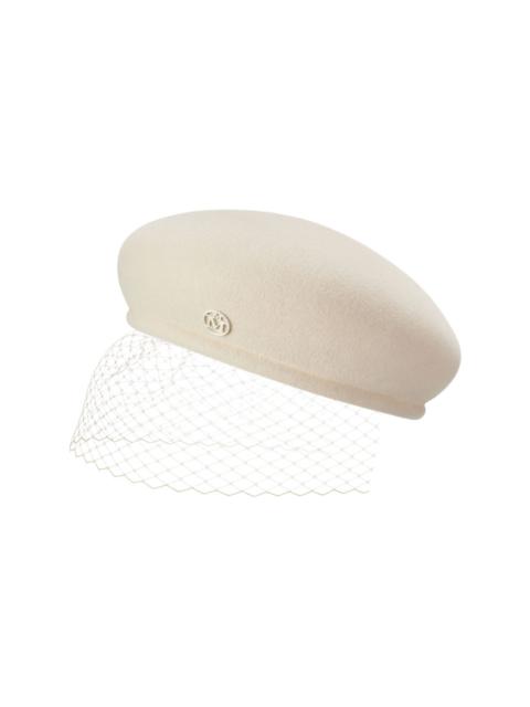 MAISON MICHEL New Bonnie Veil beret