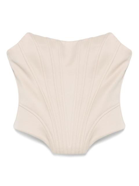 GIUSEPPE DI MORABITO WOOL BUSTIER