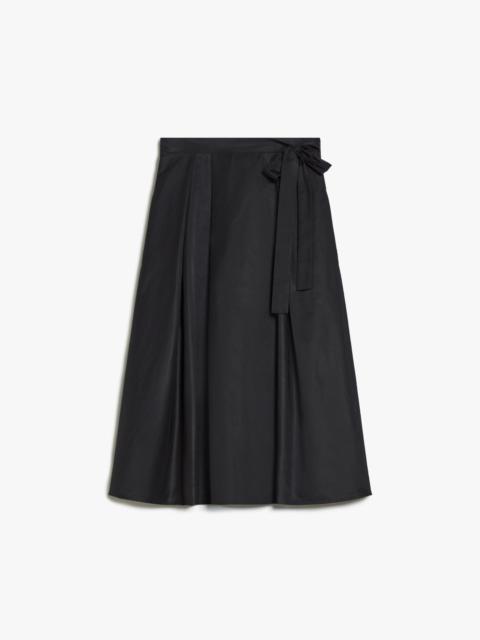 WEEKEND Max Mara TEMA Technical twill wrap skirt