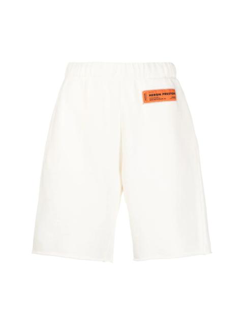 Heron Preston elasticated knee-length shorts