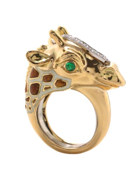 DAVID WEBB Giraffe Ring