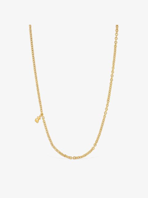 TOUS Short Necklace with 18K gold vermeil and round rings Bold Bear