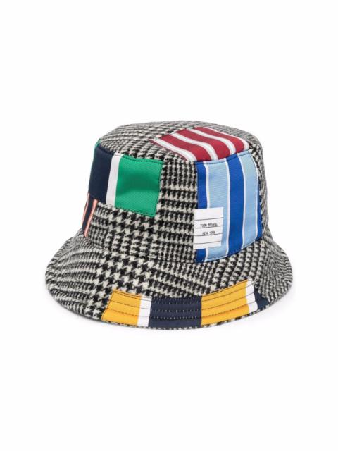 Thom Browne patchwork-detail bucket hat