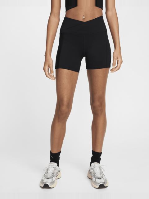 Nike One Wrap Women's High-Waisted 5" Biker Shorts