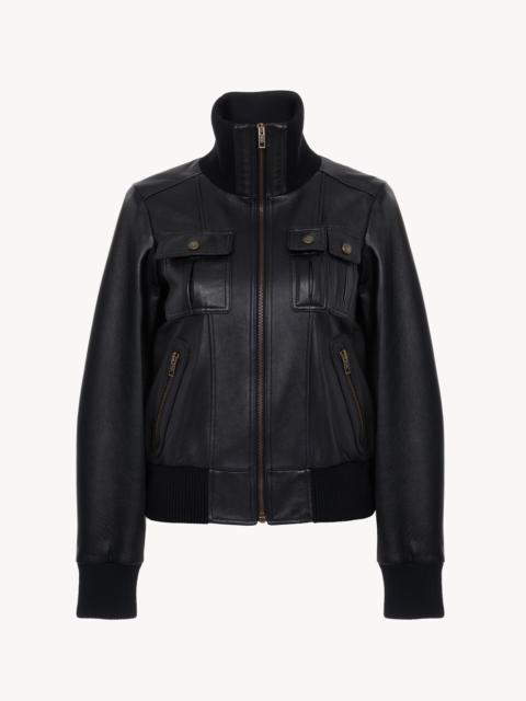 Chloé SHORT BLOUSON IN LEATHER