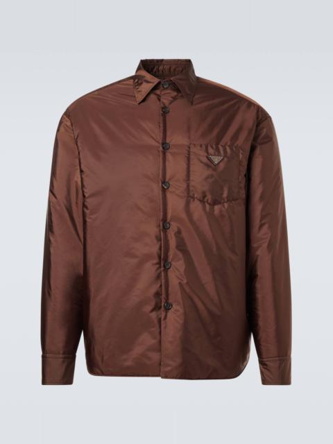 Prada Re-Nylon logo shirt
