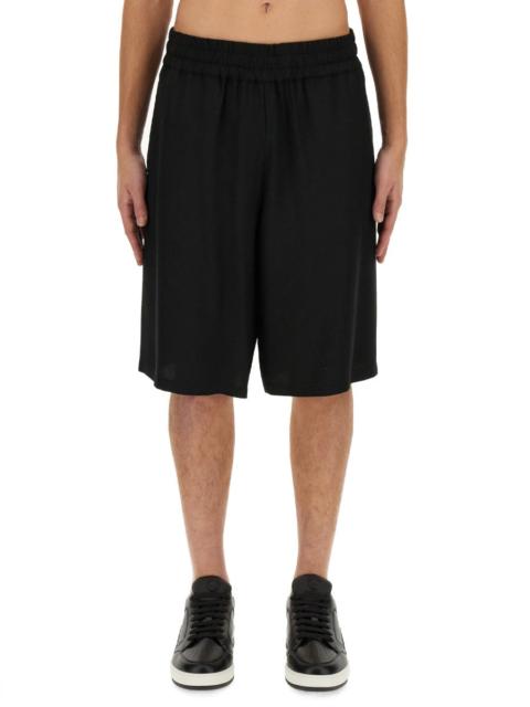 Moschino Moschino Men Bermuda With Logo