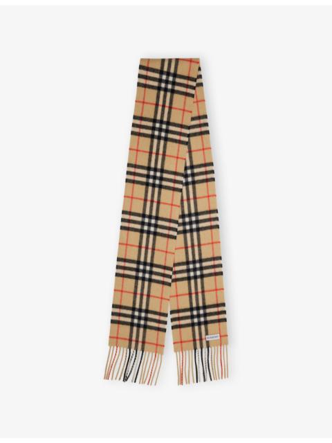 Burberry Check Cashmere Scarf