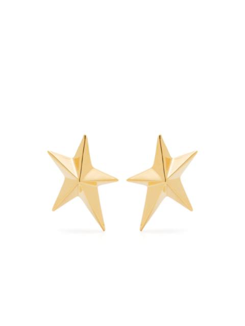 MUGLER maxi star stud earrings