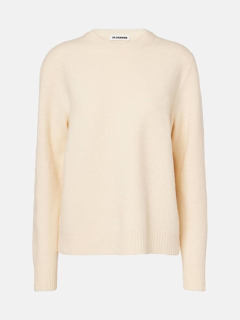 Jil Sander 하모니 승무원 목 모직 점퍼