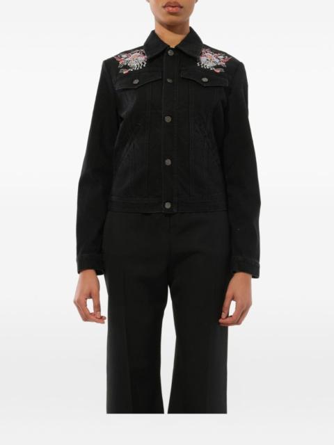 Givenchy embroidered denim jacket