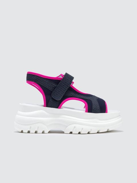 Joshua Sanders FUXIA SPICE SCUBA SANDALS