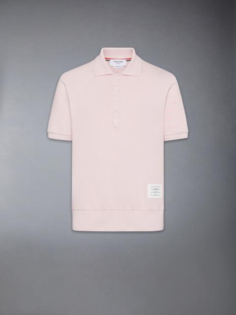 Thom Browne GARMENT OVERDYED JERSEY 4-BAR POLO