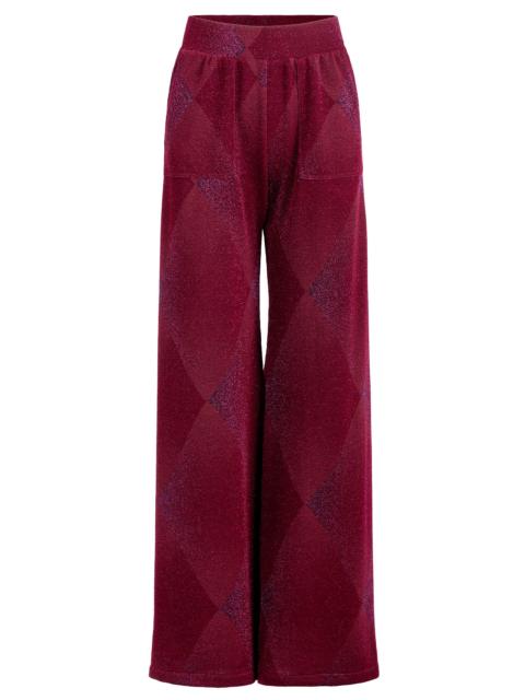 SILVIA TCHERASSI Colbie Pant - Burgundy