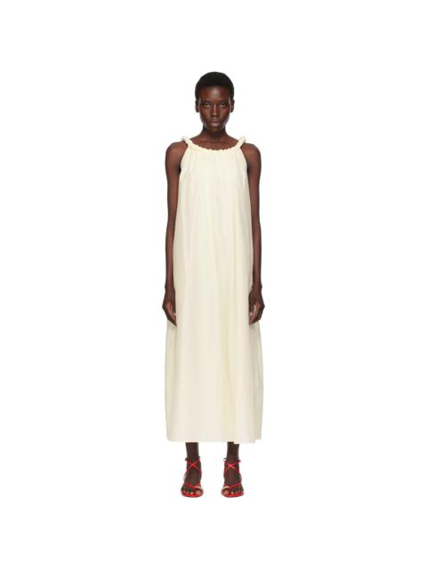 Loulou de Saison Off-White Kika Maxi Dress