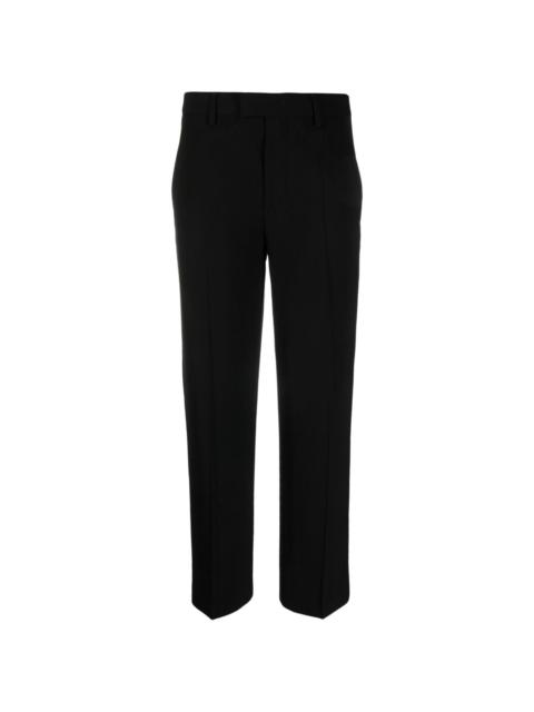 Ann Demeulemeester cropped cotton trousers