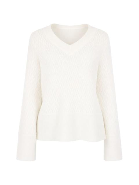 CLOSED V-neck long-sleeve knitwear