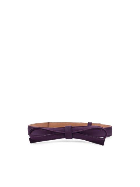CAROLINA HERRERA bow-detail silk belt