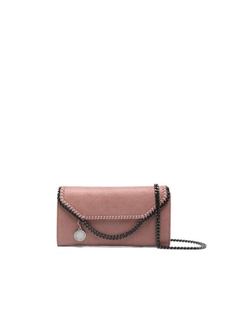 Stella McCartney stitch detail satchel
