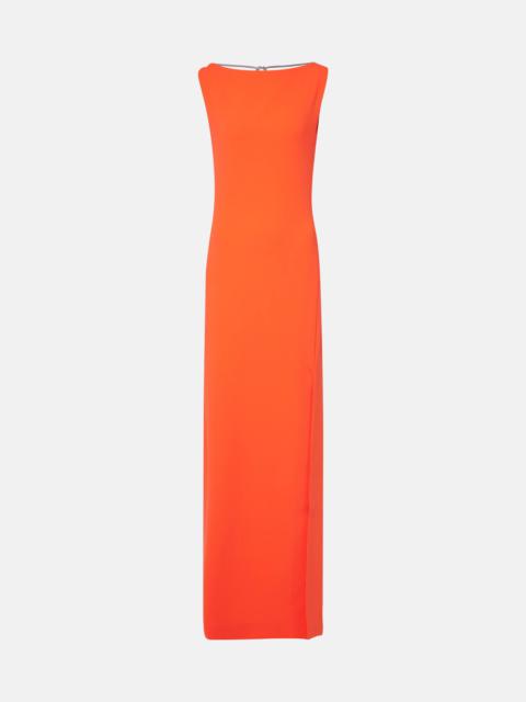 Max Mara Chain-detail cady gown