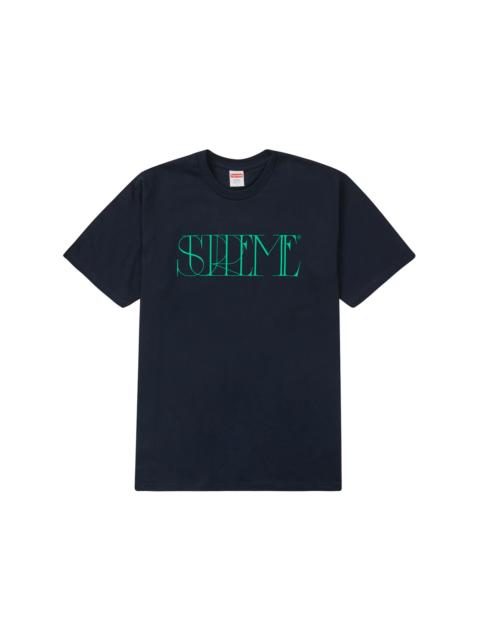 Supreme Trademark Tee Navy